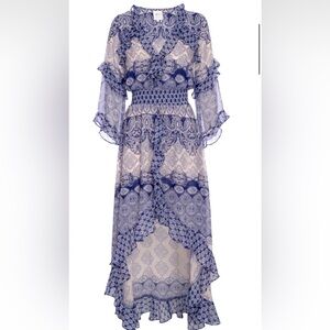 NWT - Misa Los Angeles Majorelle Mixed Tile Imaan Dress